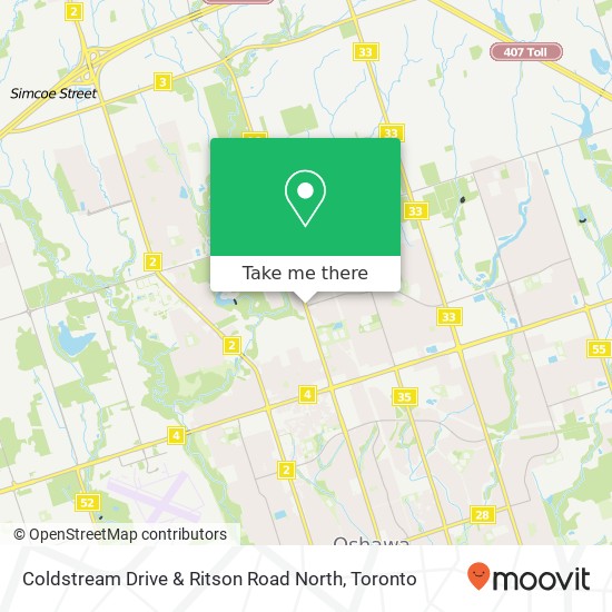 Coldstream Drive & Ritson Road North plan