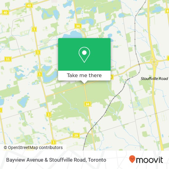 Bayview Avenue & Stouffville Road plan