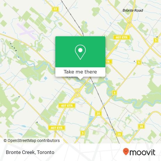 Bronte Creek plan