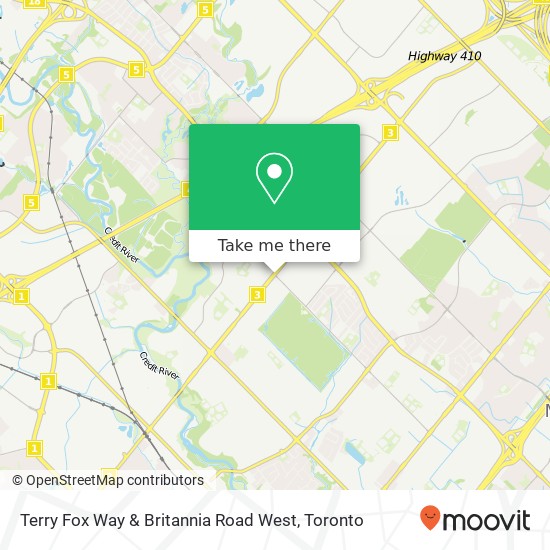 Terry Fox Way & Britannia Road West map