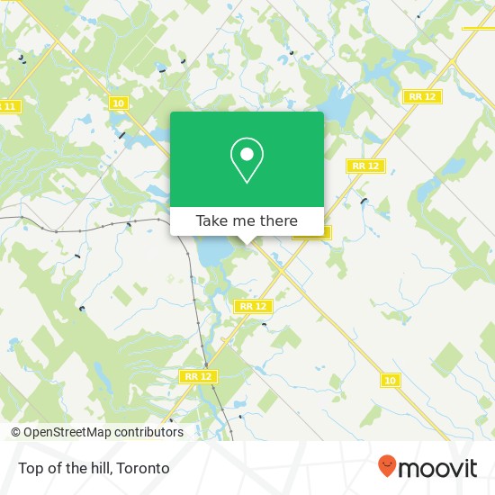 Top of the hill map