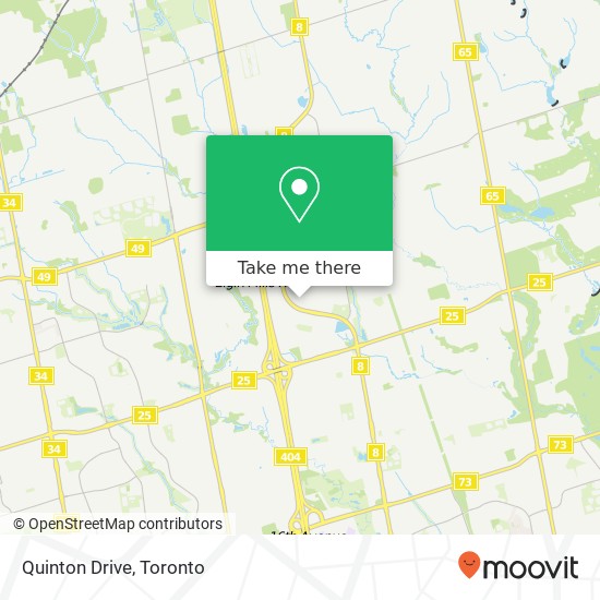 Quinton Drive map