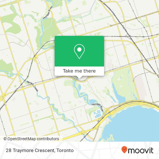 28 Traymore Crescent map