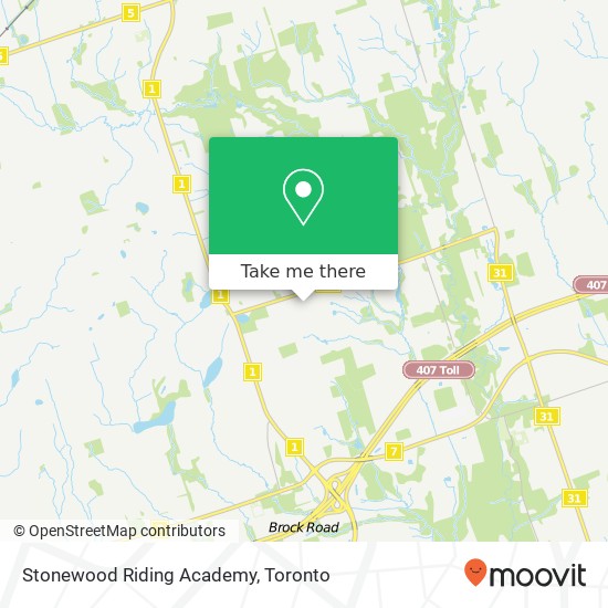 Stonewood Riding Academy map