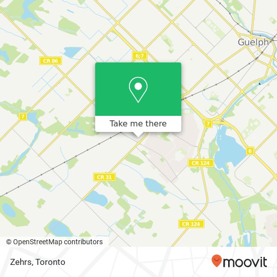 Zehrs map