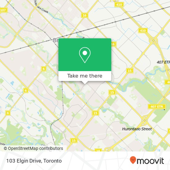 103 Elgin Drive map