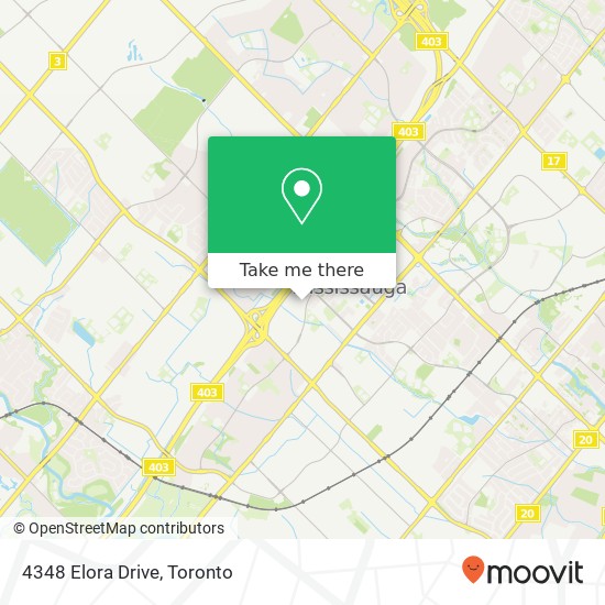 4348 Elora Drive map