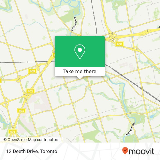 12 Deeth Drive map