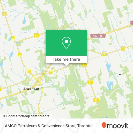 AMCO Petroleum & Convenience Store map