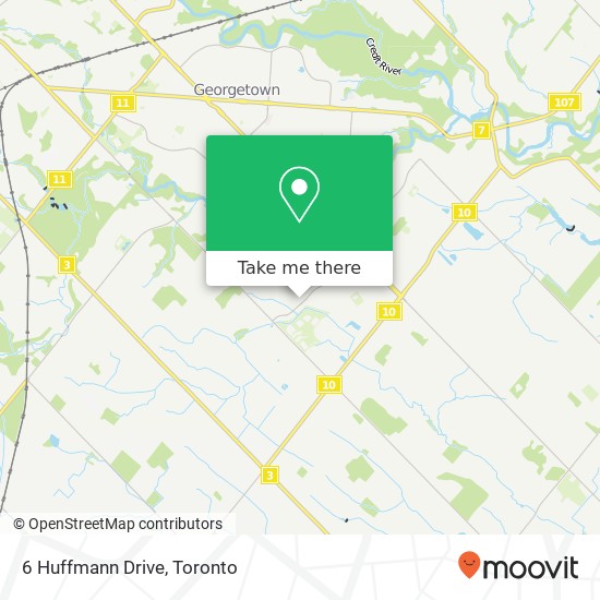 6 Huffmann Drive map