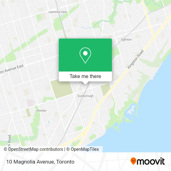 10 Magnolia Avenue map