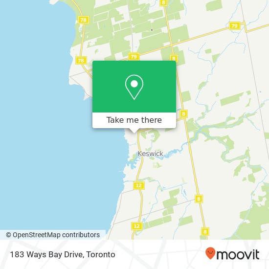 183 Ways Bay Drive map