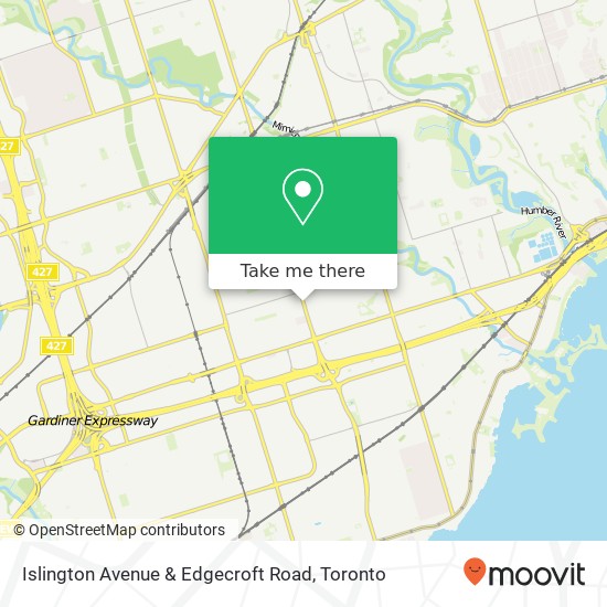 Islington Avenue & Edgecroft Road plan