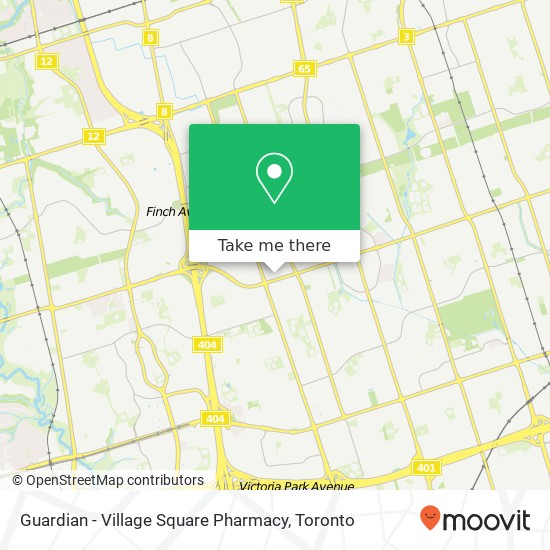 Guardian - Village Square Pharmacy map