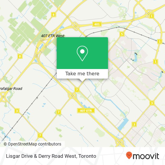 Lisgar Drive & Derry Road West plan