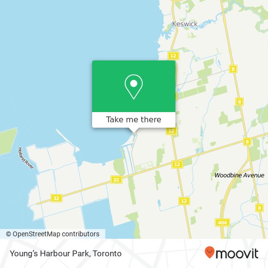 Young’s Harbour Park map