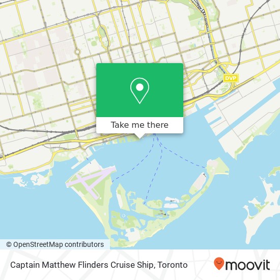 Captain Matthew Flinders Cruise Ship map