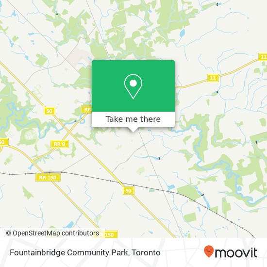 Fountainbridge Community Park map