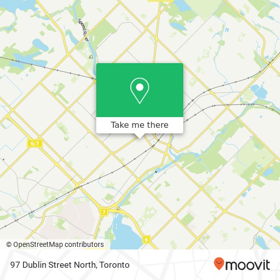 97 Dublin Street North map