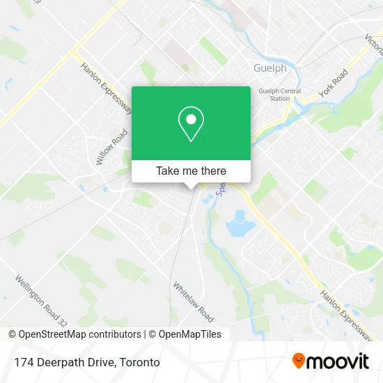 174 Deerpath Drive map