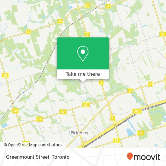 Greenmount Street map