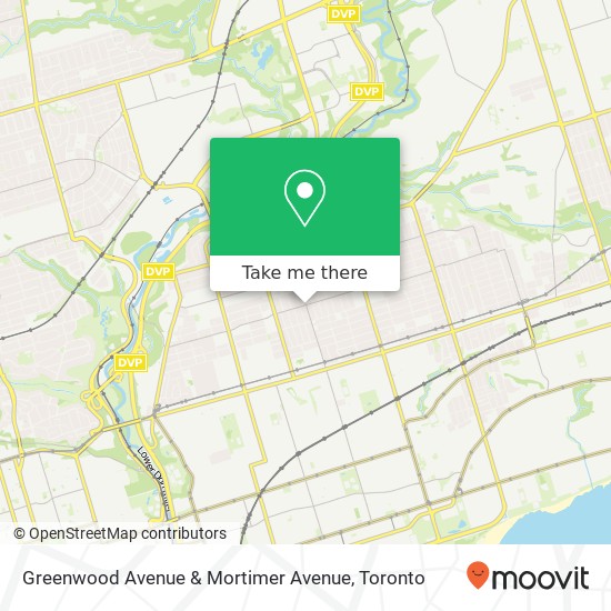 Greenwood Avenue & Mortimer Avenue plan