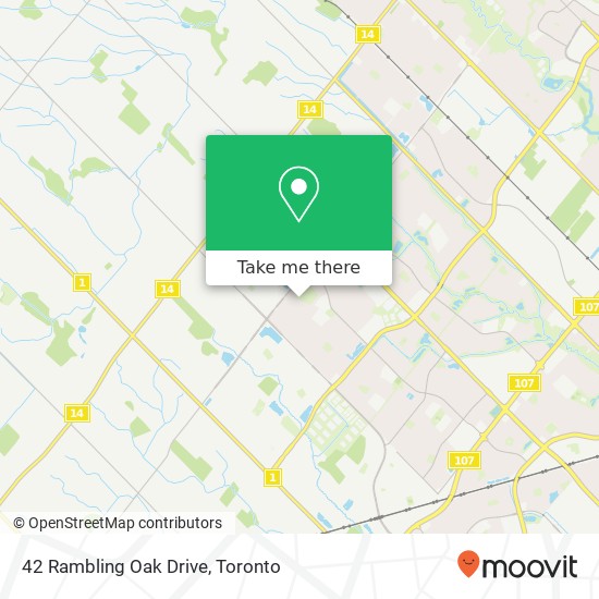 42 Rambling Oak Drive map