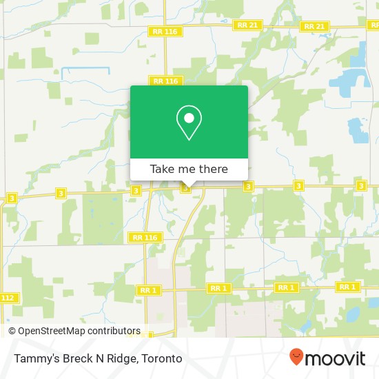 Tammy's Breck N Ridge map