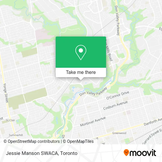 Jessie Manson SWACA map