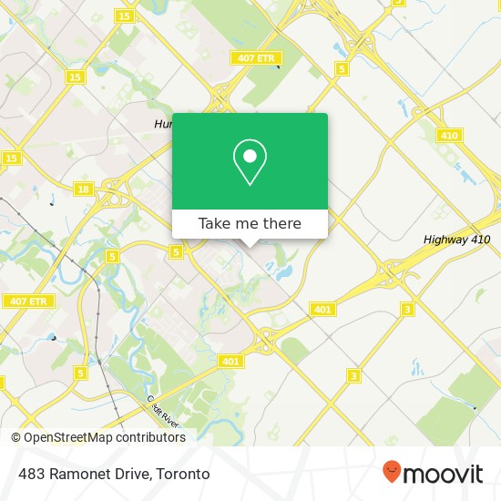 483 Ramonet Drive map