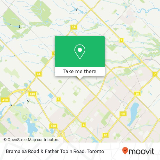 Bramalea Road & Father Tobin Road plan