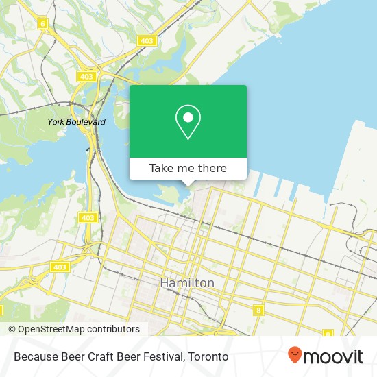 Because Beer Craft Beer Festival map