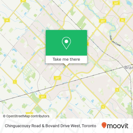 Chinguacousy Road & Bovaird Drive West plan