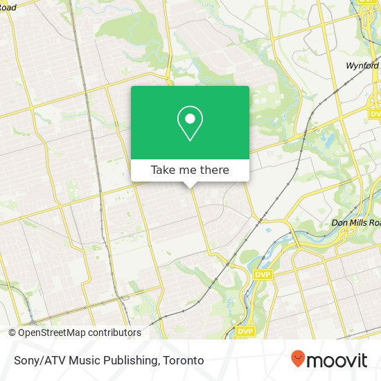 Sony/ATV Music Publishing map