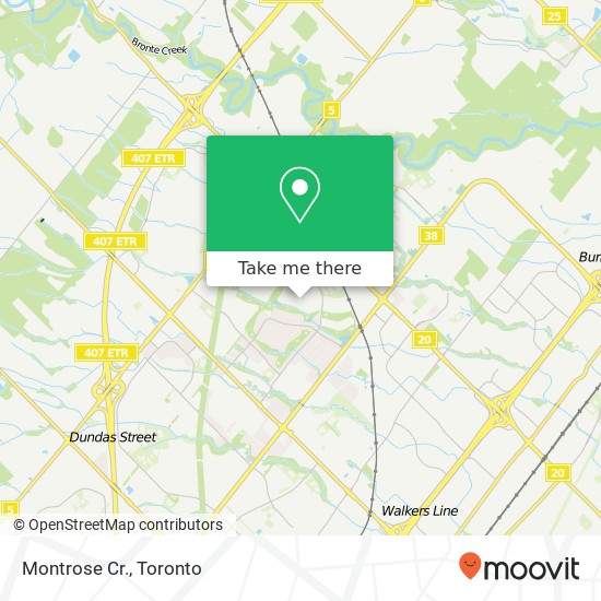 Montrose Cr. map
