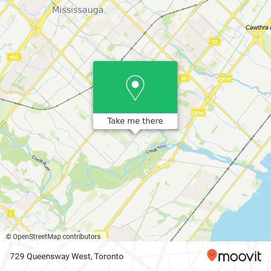 729 Queensway West map