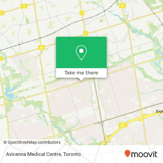 Avicenna Medical Centre map