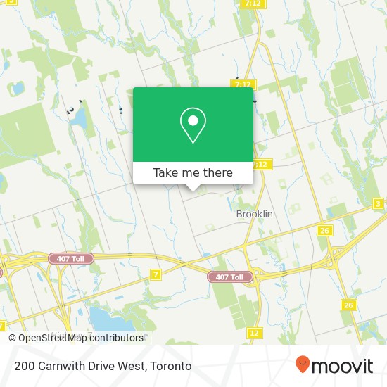 200 Carnwith Drive West map