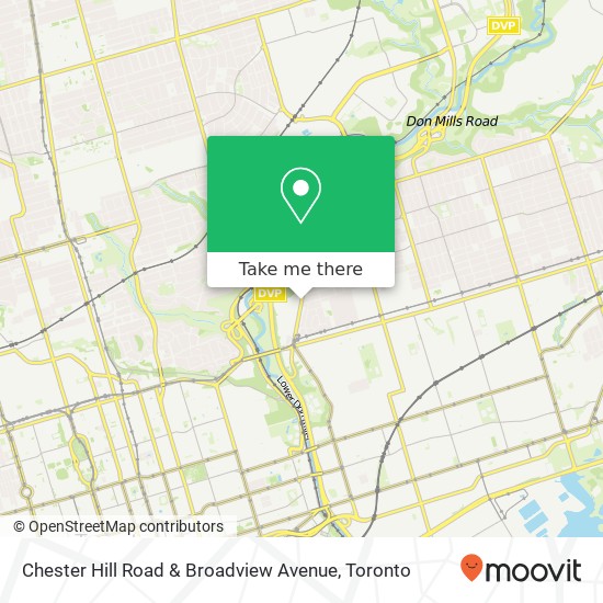 Chester Hill Road & Broadview Avenue plan