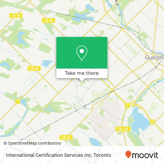 International Certification Services Inc map