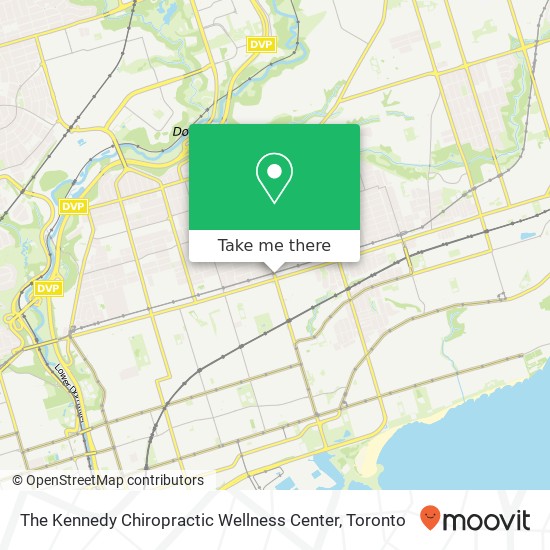 The Kennedy Chiropractic Wellness Center map