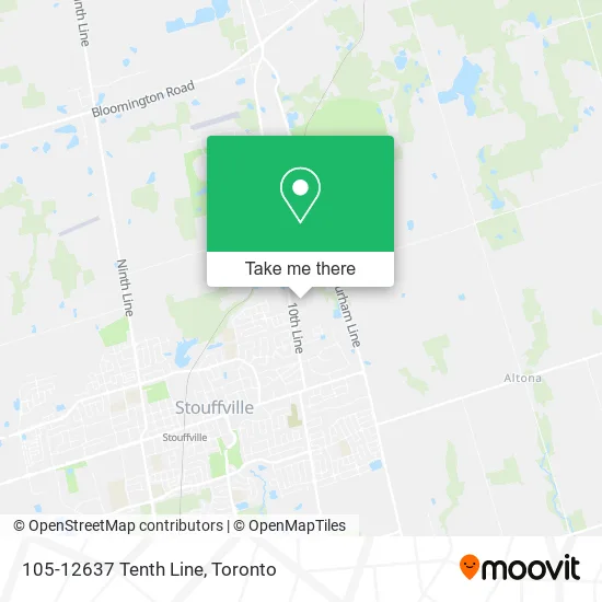 105-12637 Tenth Line map