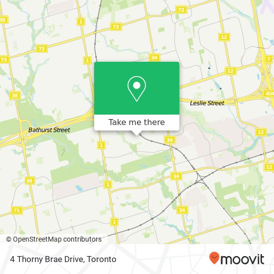 4 Thorny Brae Drive map