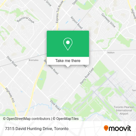 7315 David Hunting Drive map