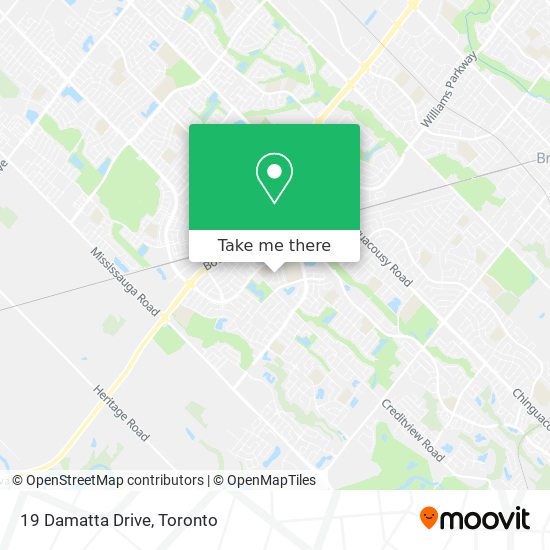 19 Damatta Drive map