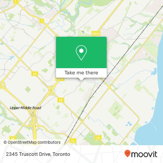 2345 Truscott Drive map