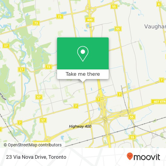 23 Via Nova Drive map