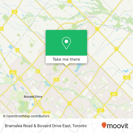 Bramalea Road & Bovaird Drive East plan