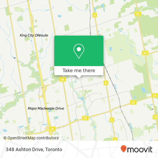 348 Ashton Drive map