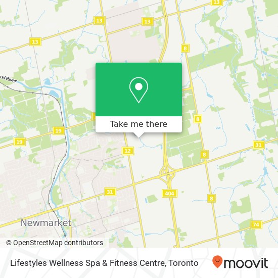 Lifestyles Wellness Spa & Fitness Centre map